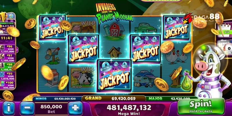 Trúng thưởng cực lớn khi săn Jackpot Slot tại GA88