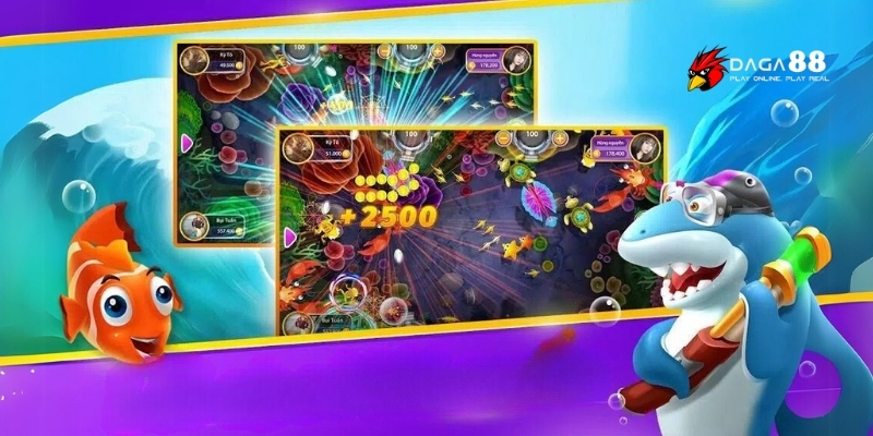 Đồ họa bùng nổ với TOP 3 game bắn cá hấp dẫn nhất GA88