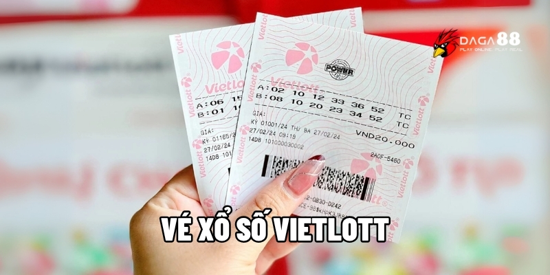 Vé xổ số Vietlott